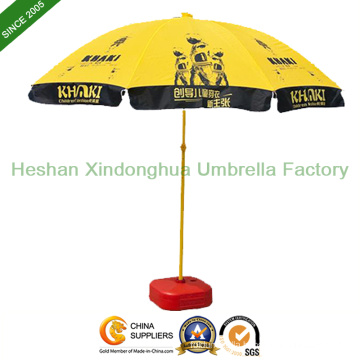 2.2m Custom Logo Printed Beach Umbrellas Sun Parasol (BU-0048)